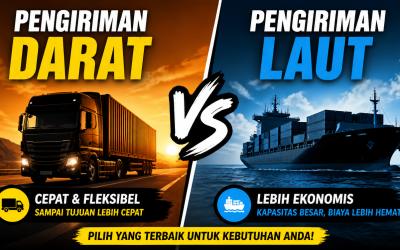 Jalur Darat vs. Jalur Laut Mana Jenis Pengiriman Kargo yang Tepat untuk Bisnis Anda?